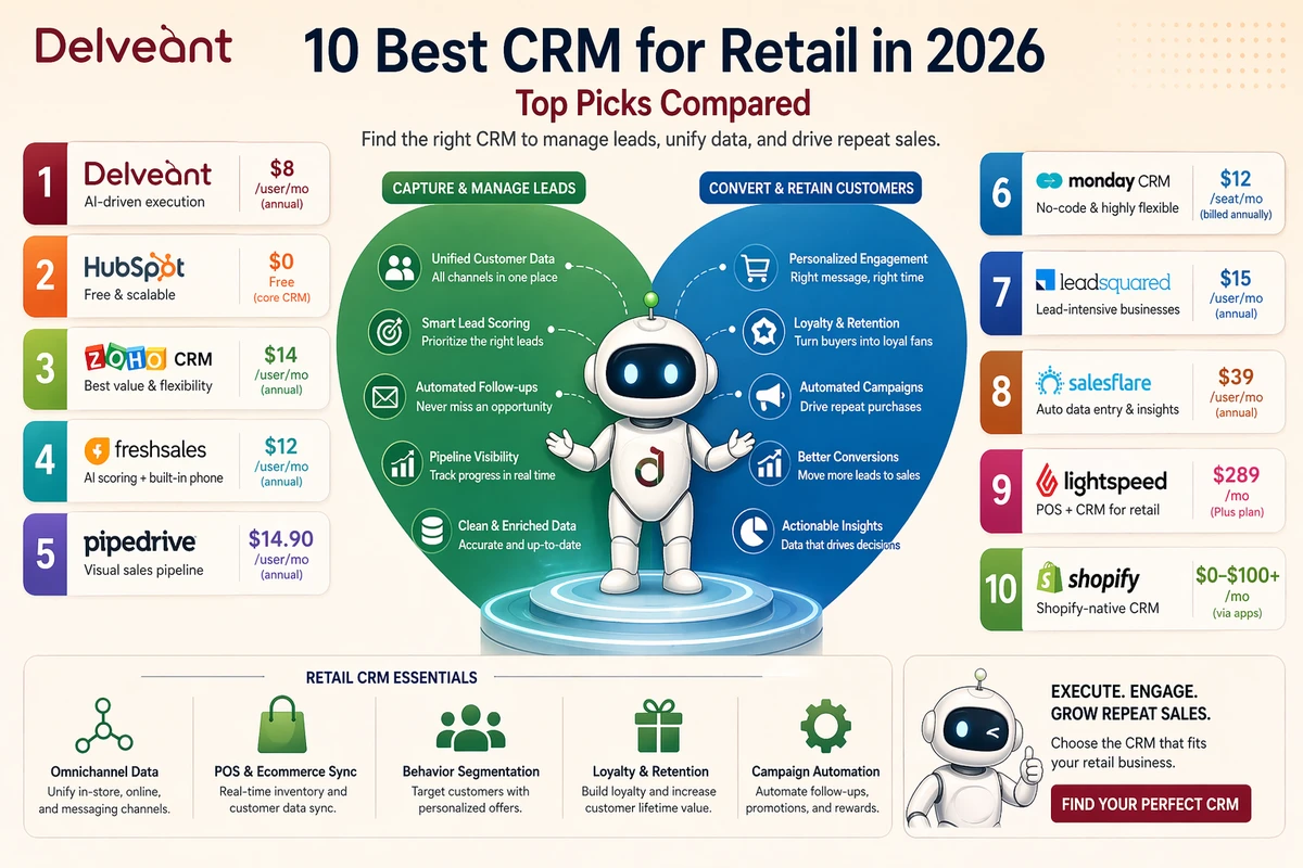 Retail CRM 2026: Integrating POS, ERP, and IoT Data